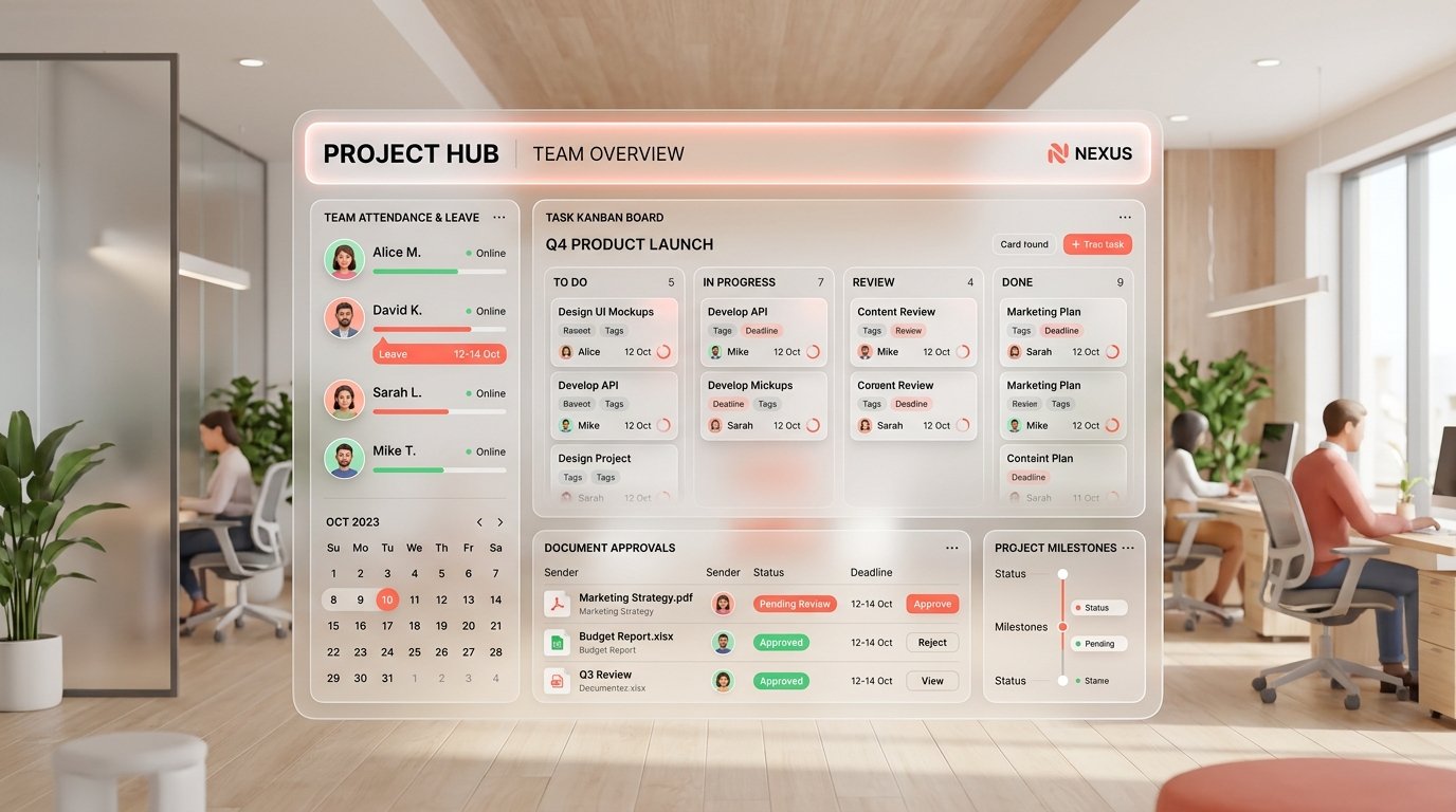 Workora interface preview